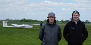 Neue Fluglehrer Fabian und Kevin